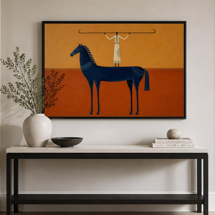 Silent Geometry in Black Floater Frame