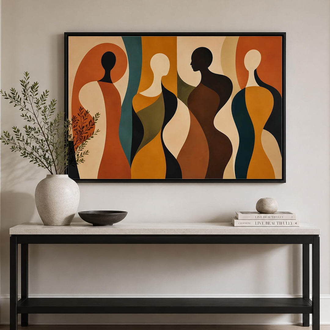 Terra Motion in Black Floater Frame