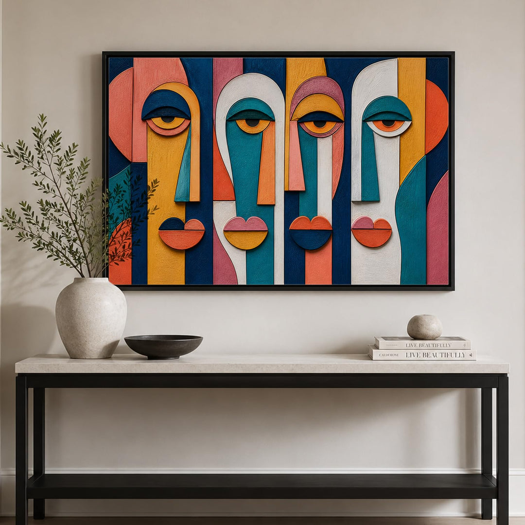 Urban Echo in Black Floater Frame