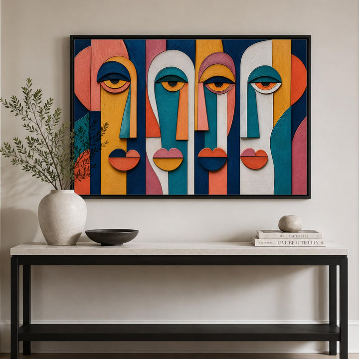 Urban Echo in Black Floater Frame
