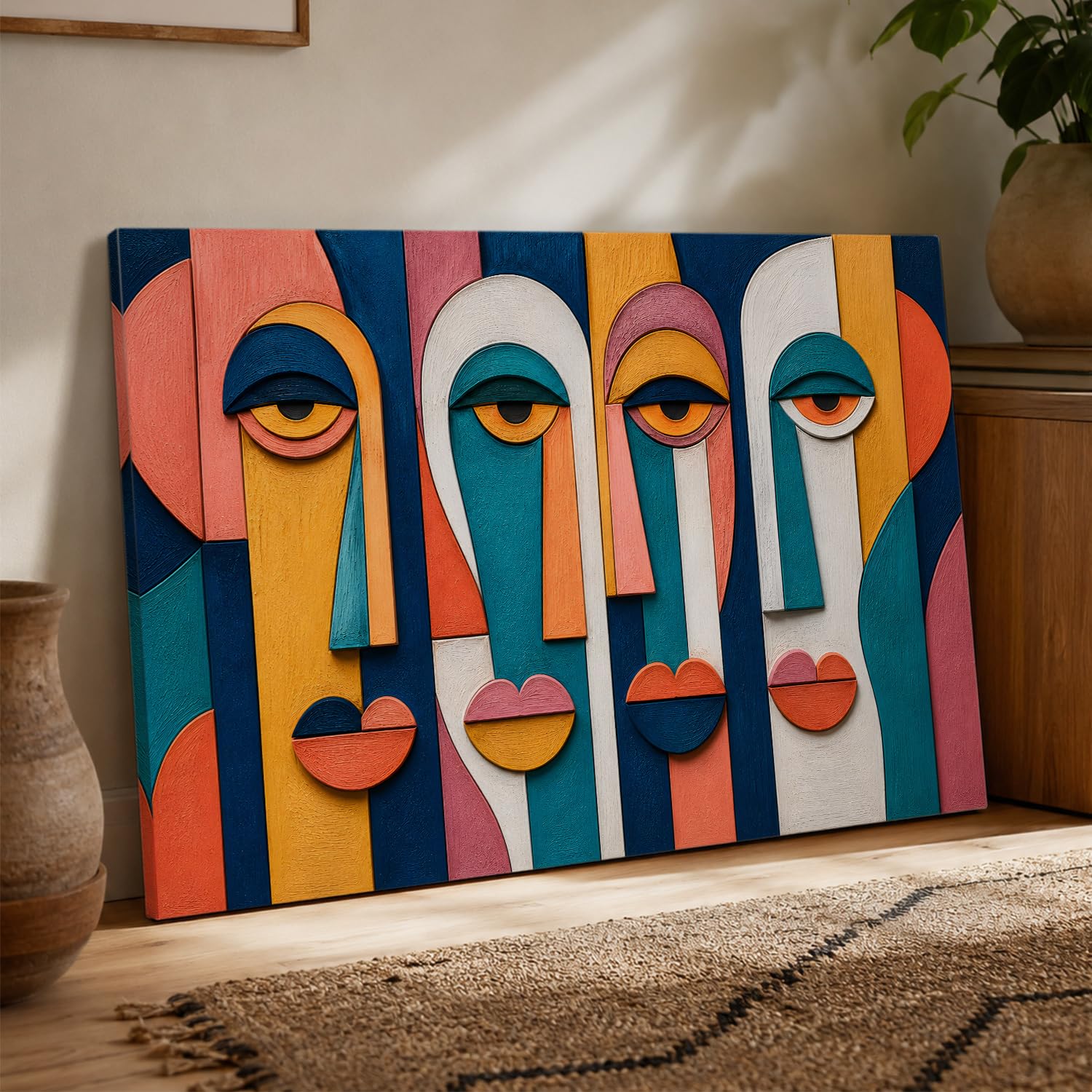 Urban Echo in Gallery Wrapped Canvas