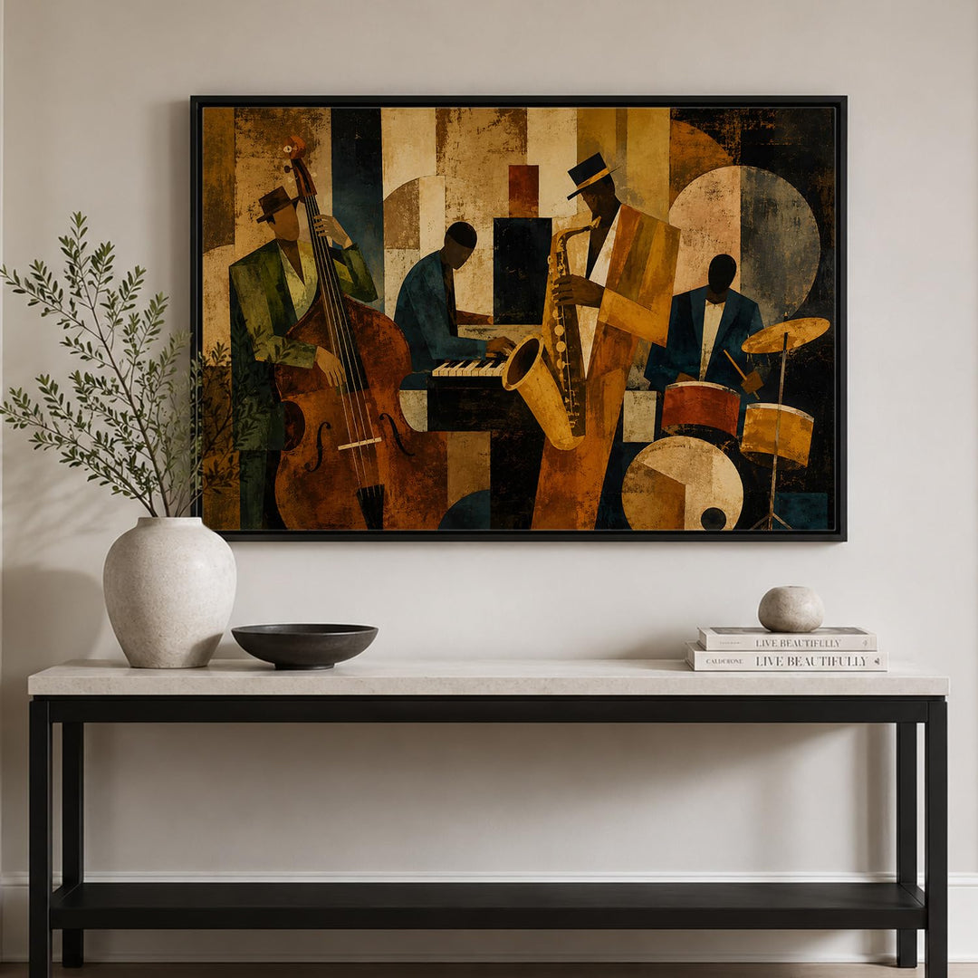 Nocturne Forms in Black Floater Frame