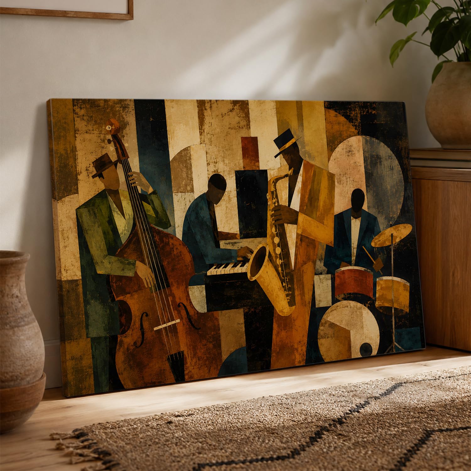 Nocturne Forms in Gallery Wrapped Canvas