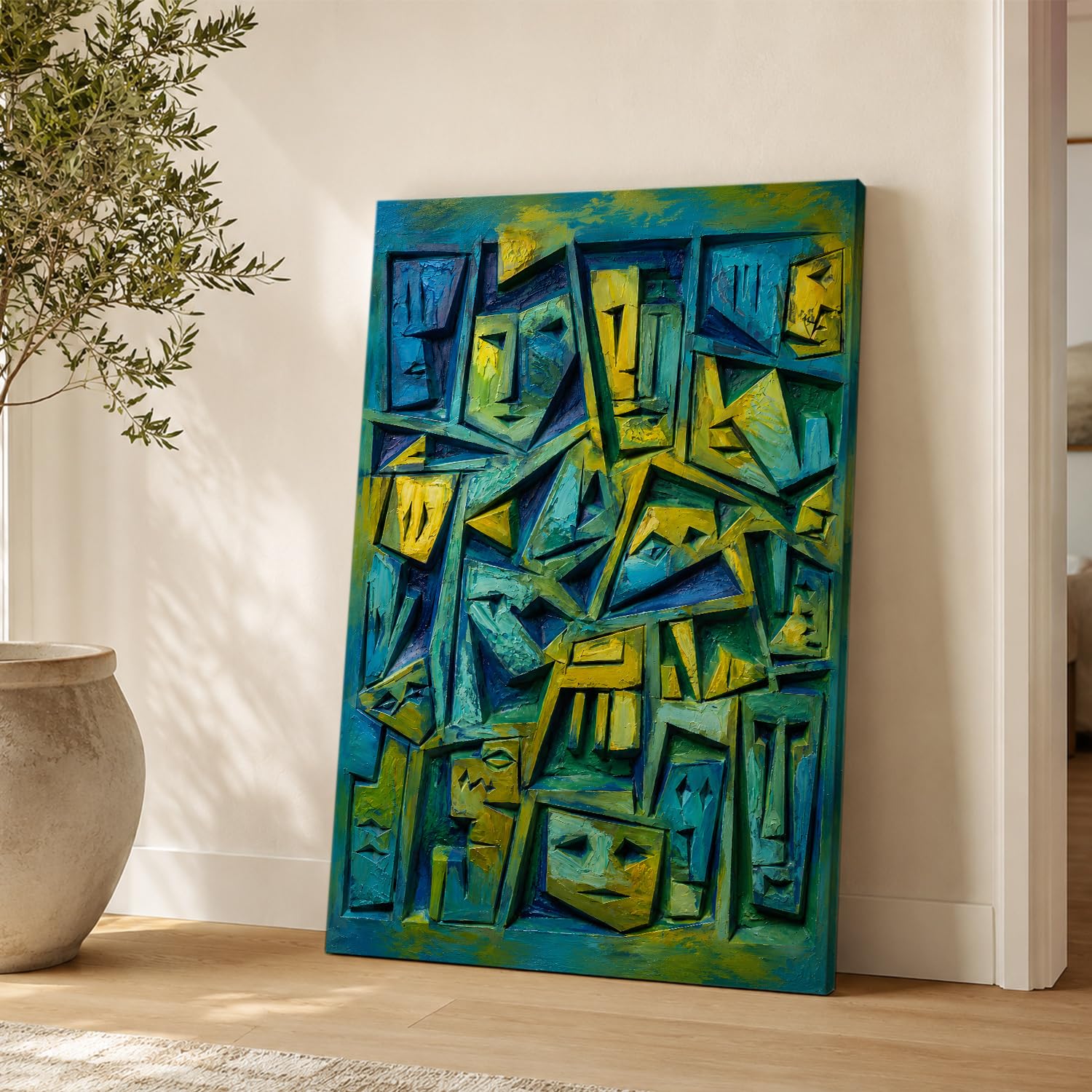 Sculpted Air in Gallery Wrapped Canvas