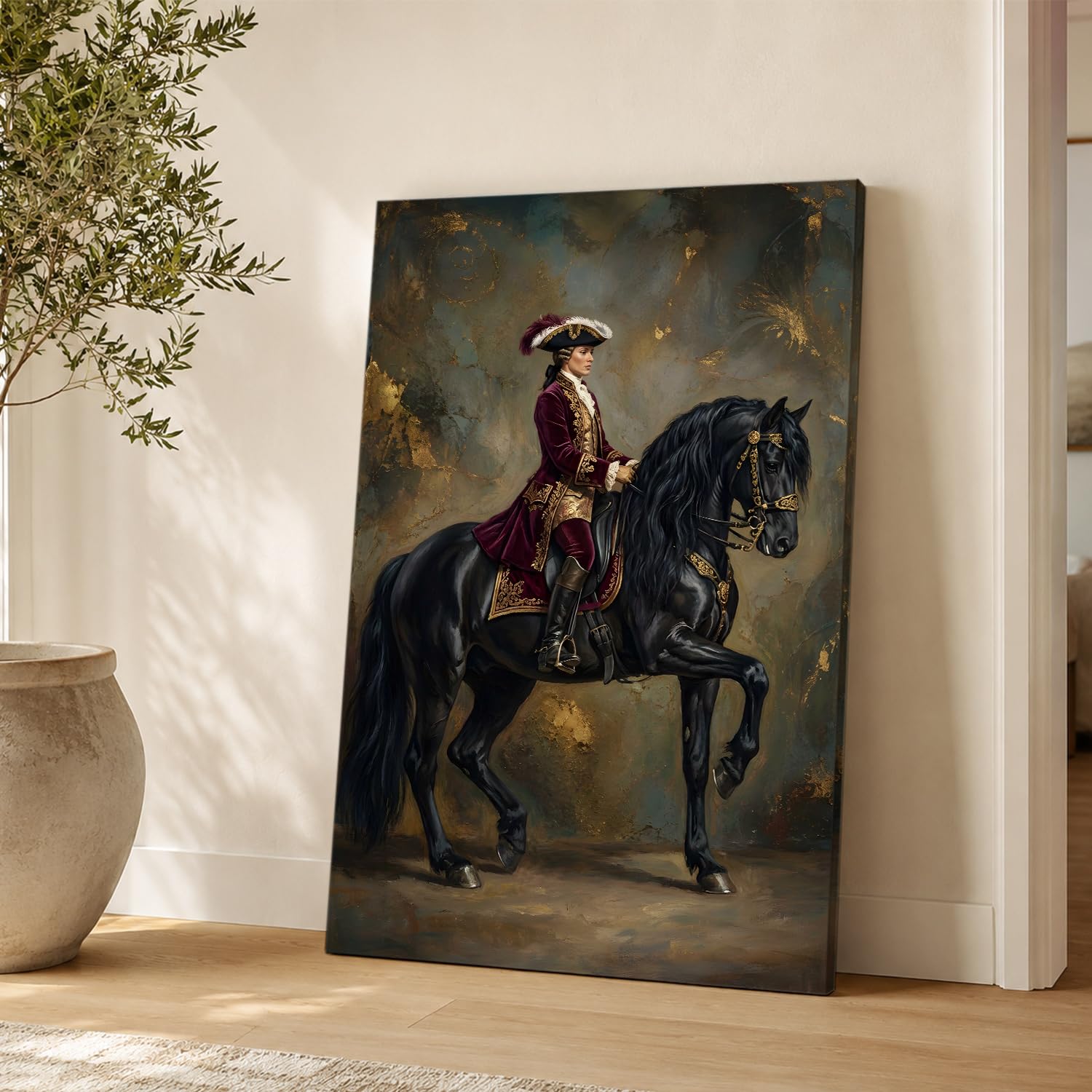 Velvet Orbit in Gallery Wrapped Canvas