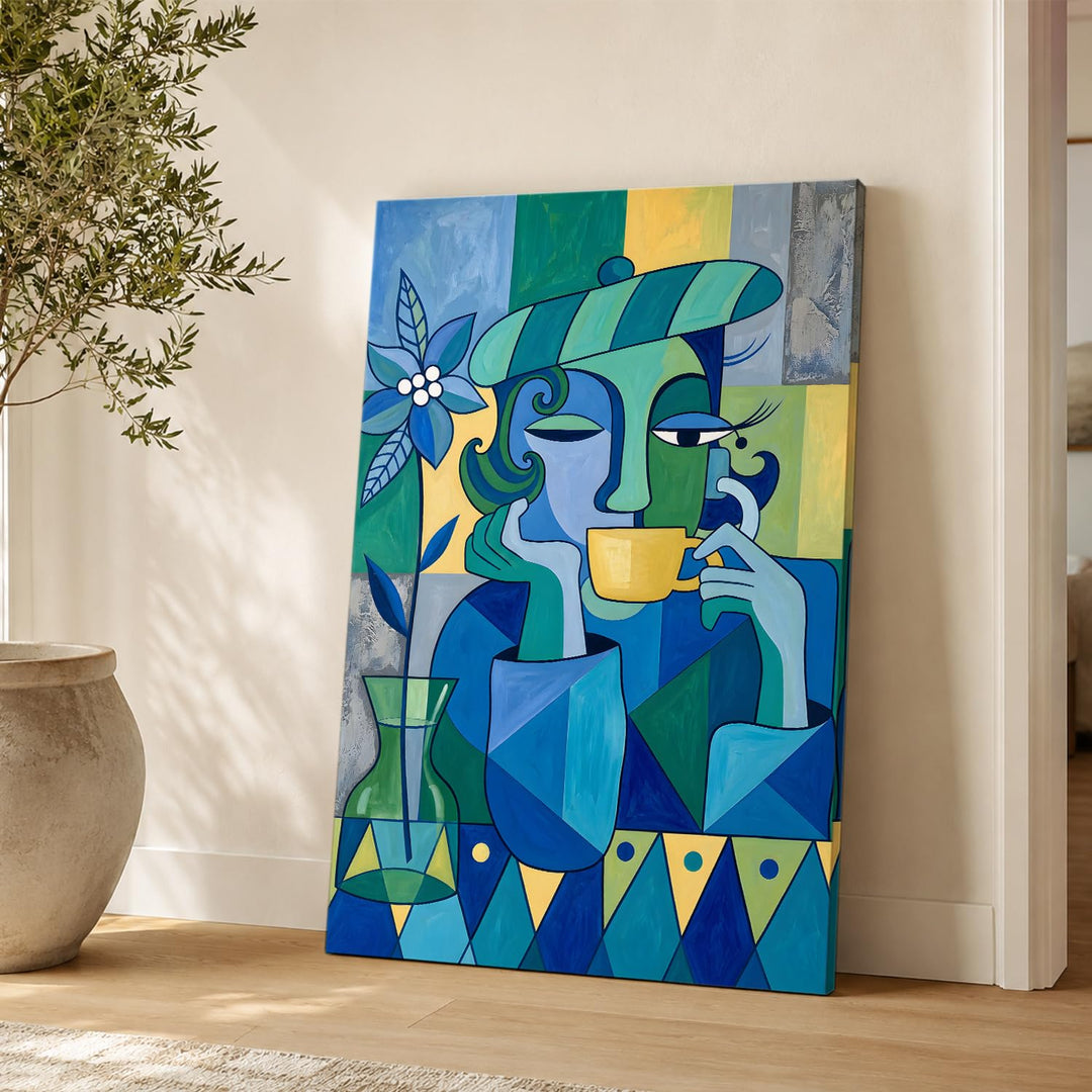 Cobalt Whisper in Gallery Wrapped Canvas