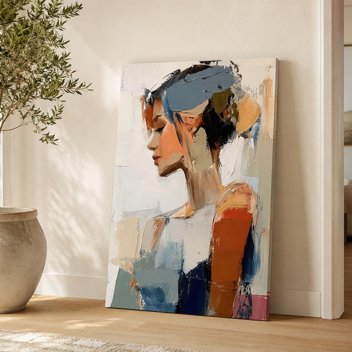 Ivory Cadence in Gallery Wrapped Canvas