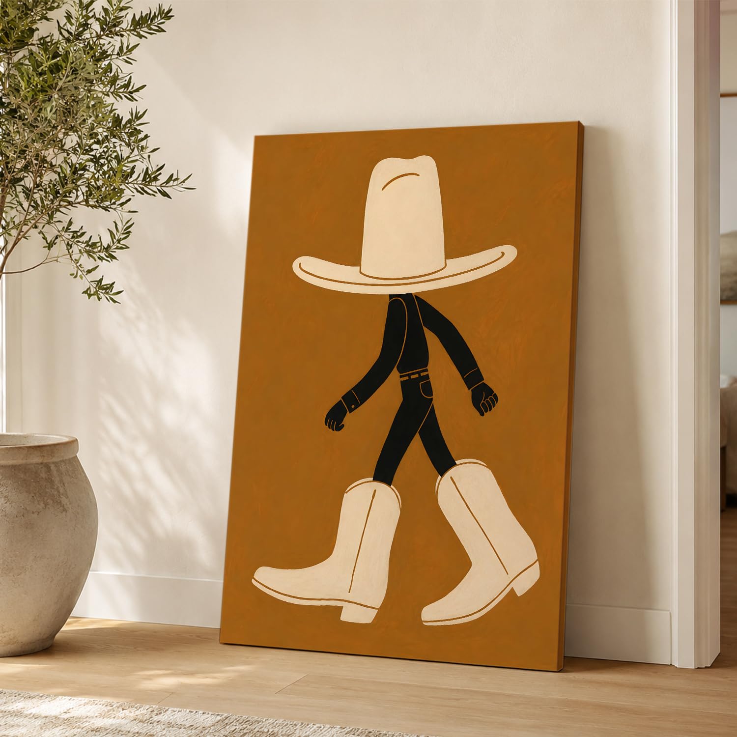 Saffron Whisper in Gallery Wrapped Canvas