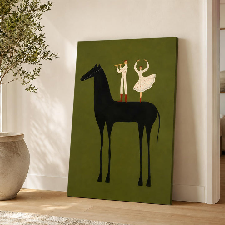 Celestial Current in Gallery Wrapped Canvas