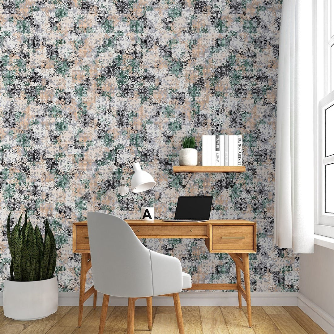 Self Adhesive Multicolor abstract wallpaper for Home Decoration