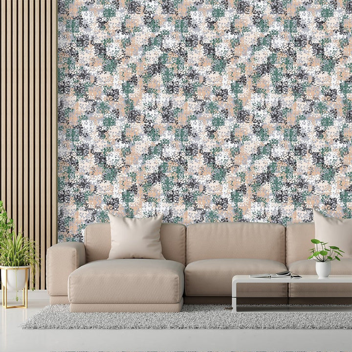 Self Adhesive Multicolor abstract wallpaper for Home Decoration