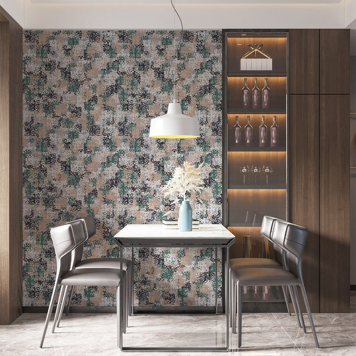 Self Adhesive Multicolor abstract wallpaper for Home Decoration