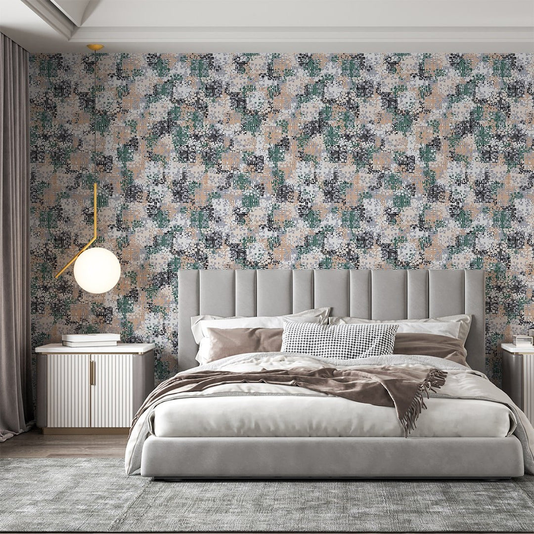 Self Adhesive Multicolor abstract wallpaper for Home Decoration