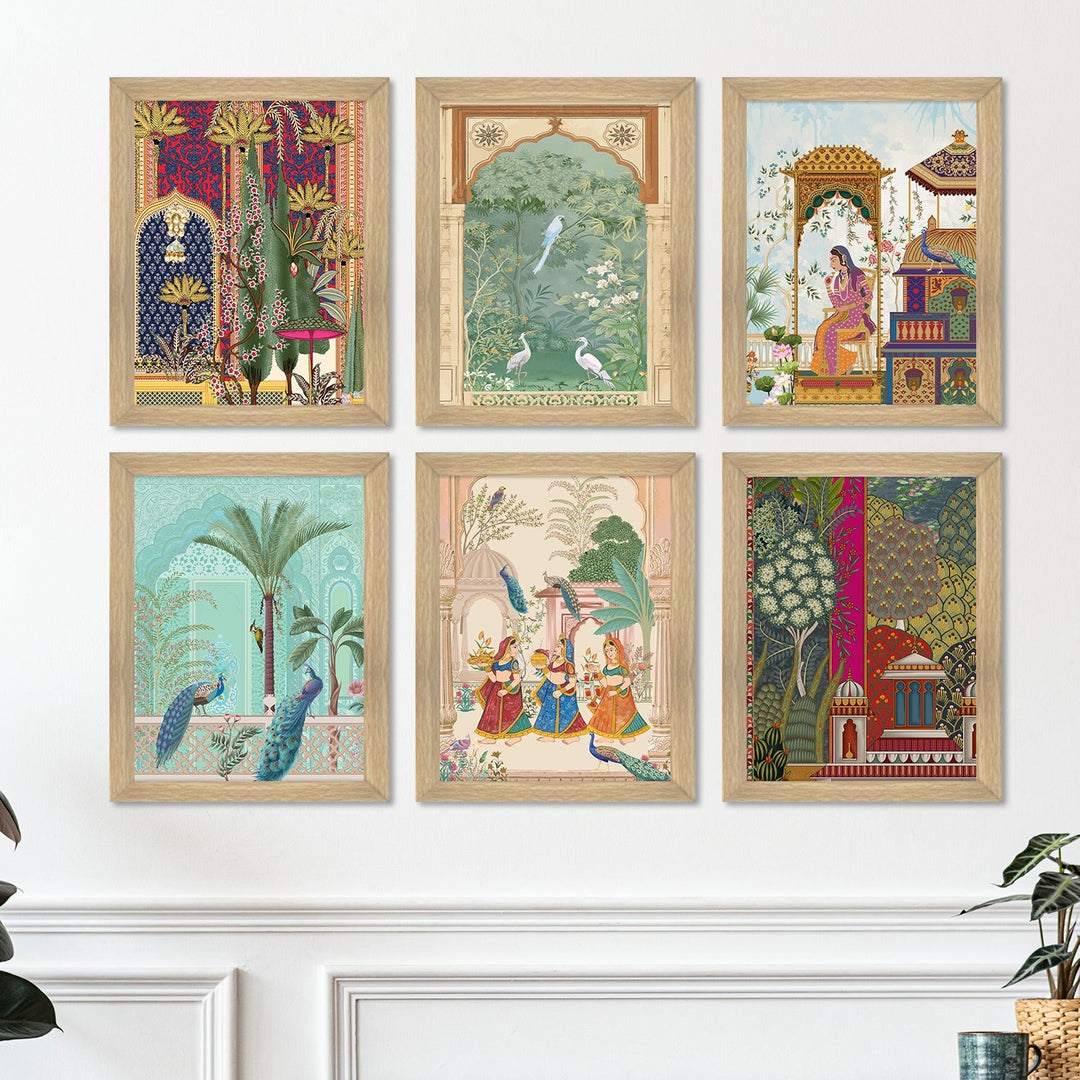 Traditional Art Paintings: Enhance Your Home Décor with Framed Pichwai and Madhubani Masterpieces - Perfect for Living Rooms, Bedrooms, and Office Spaces(ARTFM003)