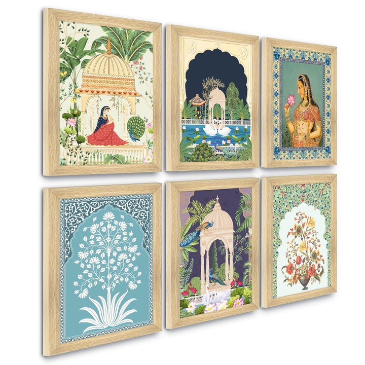 Traditional Art Paintings: Enhance Your Home Décor with Framed Pichwai and Madhubani Masterpieces - Perfect for Living Rooms, Bedrooms, and Office Spaces(ARTFM004)