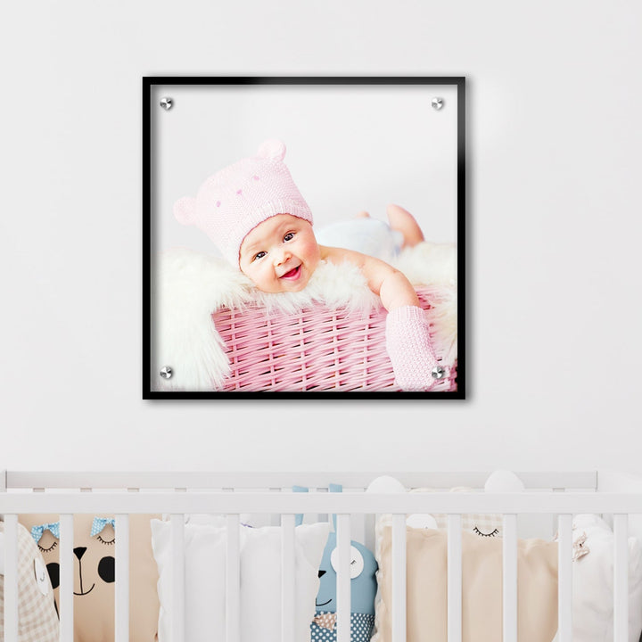 Transparent Acrylic Wall Photo Frame for Birthday & Anniversary Gift