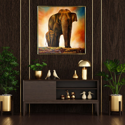 Elephant Vastu Painting