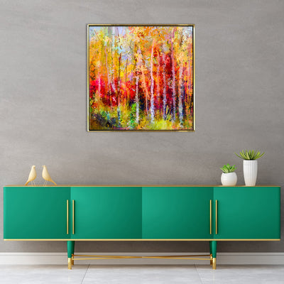 Forest Vastu Canvas Painting Framed For Home and Office