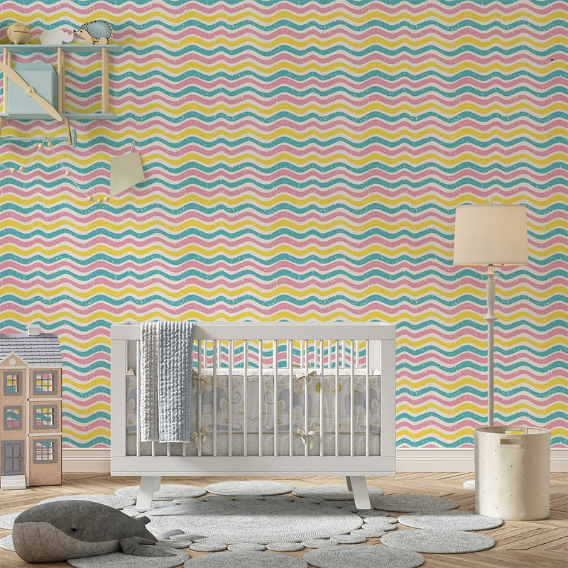 Liner kids Wallpaper for bedrooms