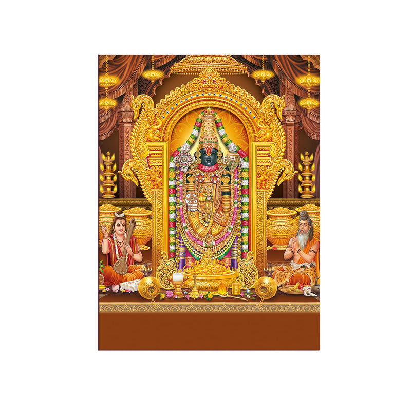 Tirupati Balaji - Lord Venkateswara Canvas Painting
