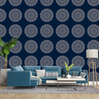 Mandala Pattern wallpaper For Living Rooms