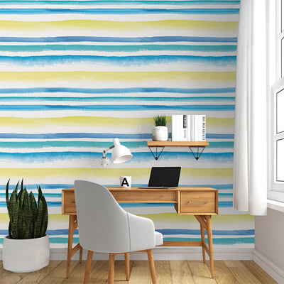 Luxury Watercolor wallpaper for the living Room
