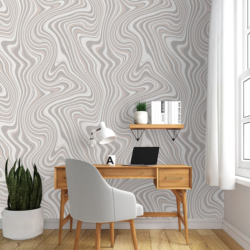 Multicolor line Stone Wallpaper for home and office